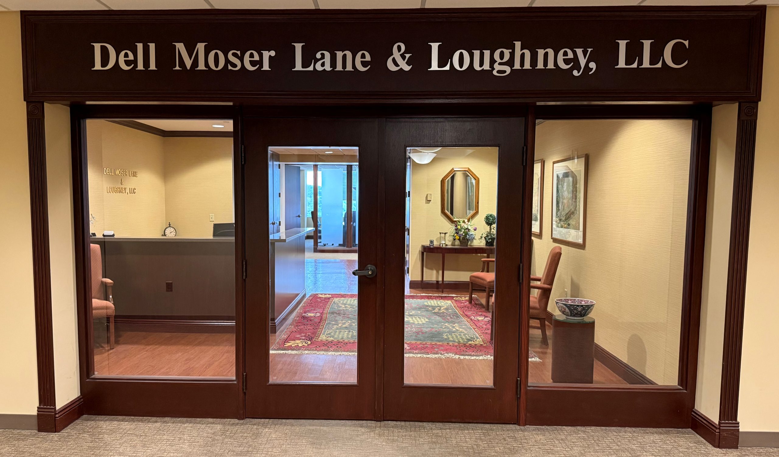 Dell, Moser, Lane & Loughney office entrance